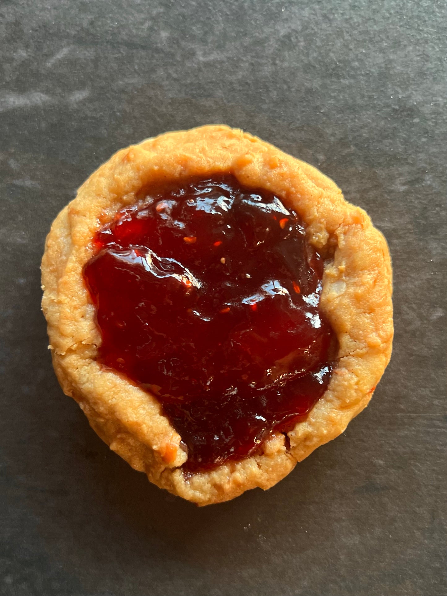 Gluten Free Vegan PB&J Cookie