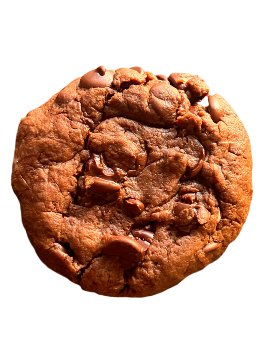 Vegan Double Chocolate Chip Cookie