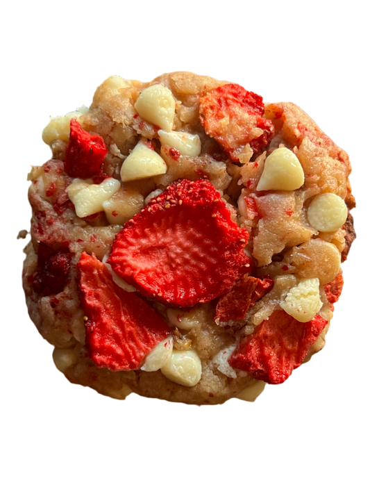 Vegan Strawberry Shortcake Cookie